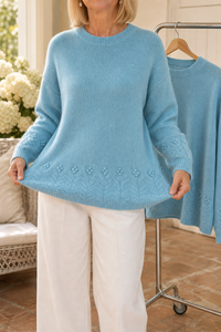 Laura | Eleganter Kabelstrickpullover mit Weichem Tragegefühl