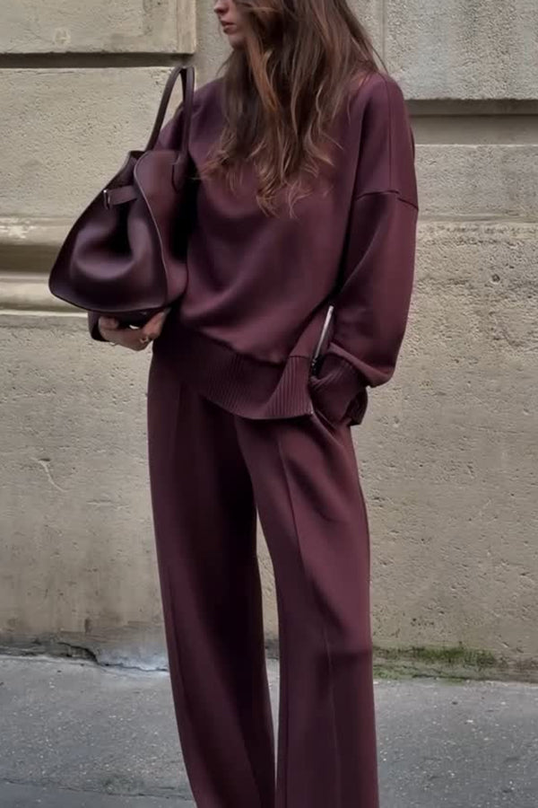 Mandy | Stilvolles und Bequemes Co-Ord Zweiteiliges Freizeit-Set