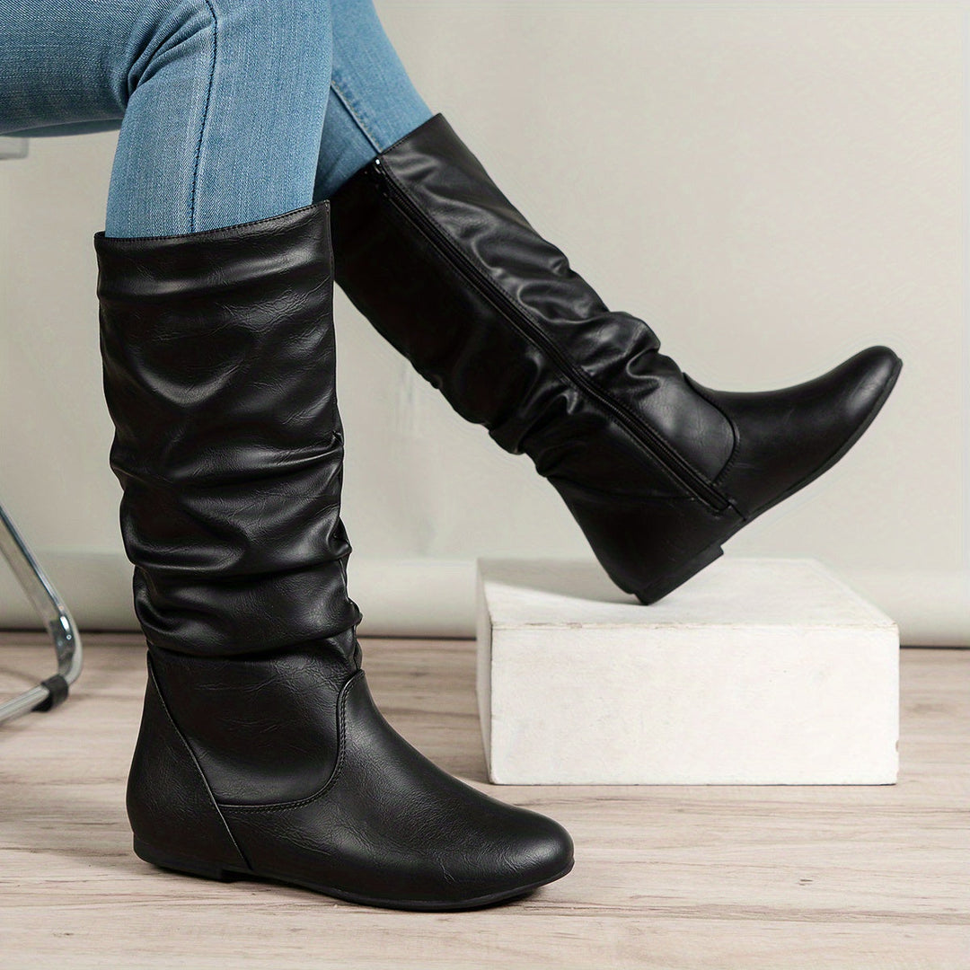 Naomi | Bequeme Kniehohe Stiefel Für Mühelosen Alltagsstil
