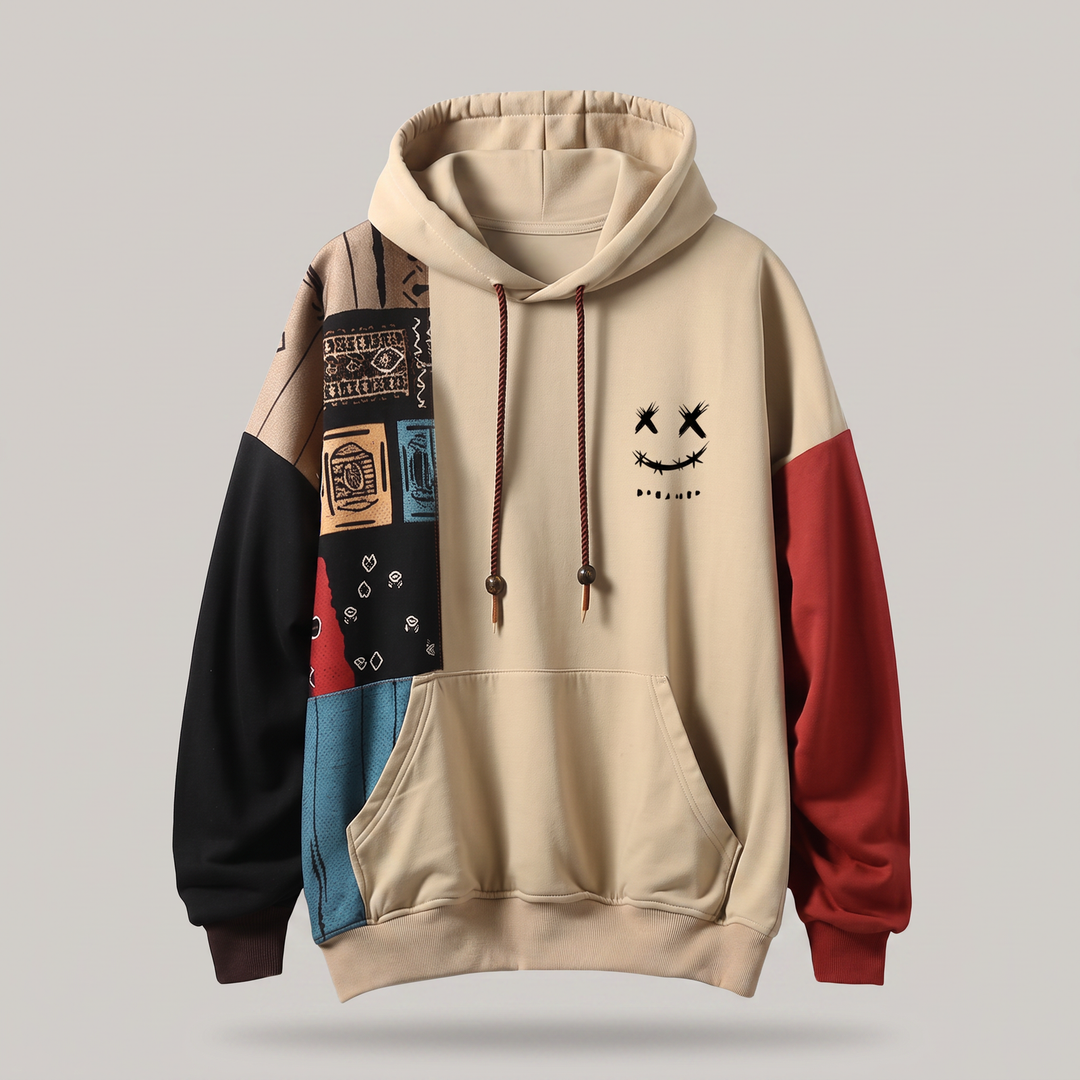 Riot | Contrast Hoodie – Bold Design für Alltag