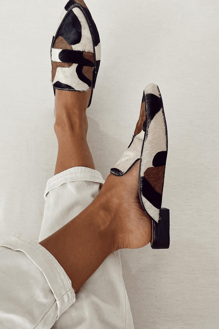 Theresa | Modische Animal-Print Loafer Mit Ausdrucksstarkem Charakter