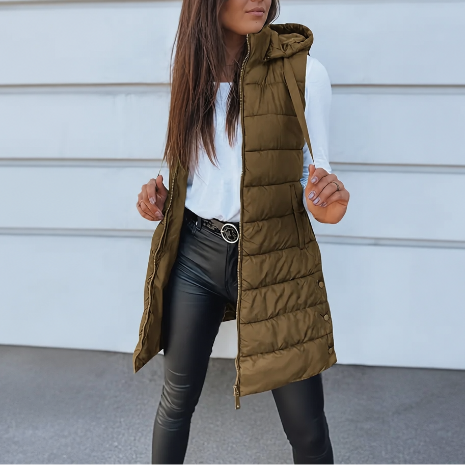 Wearbella | Longline Puffer Vest – Vielseitig für jeden Anlass