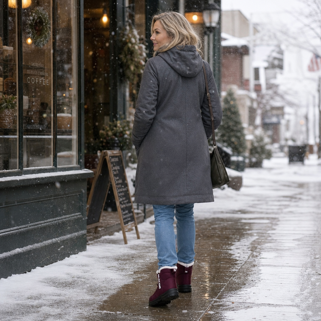 Gripwell | Waterproof Snow Boots – Faux-Fur Lining für warme Füße