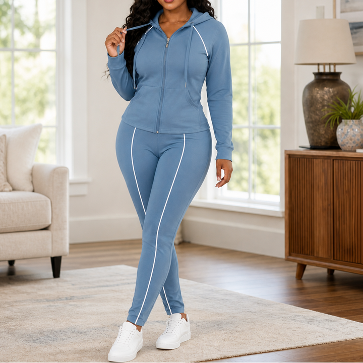 Wearbella | Zip-Up Jogginganzug für Frauen – Bequem und Stylisch