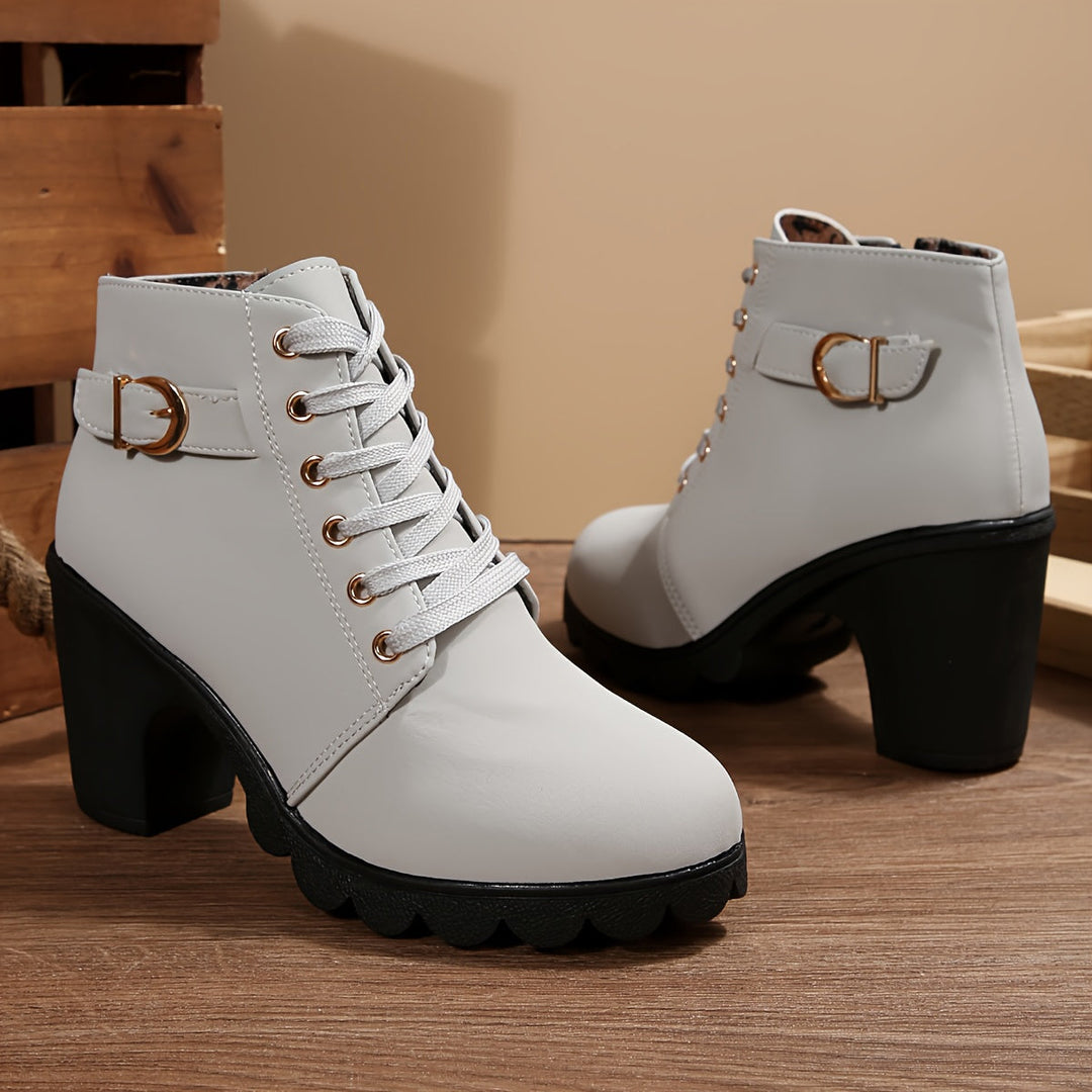Julia | Stilvolle Und Elegante Schnürstiefeletten