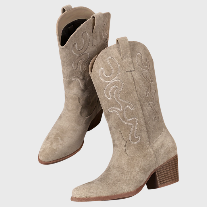 Jolene | Auffällige Western Cowboystiefel mit Weiter Wadenweite