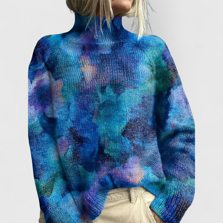 Elizabeth | Gemütlicher Damen Strickpullover Mit Naturmotiv