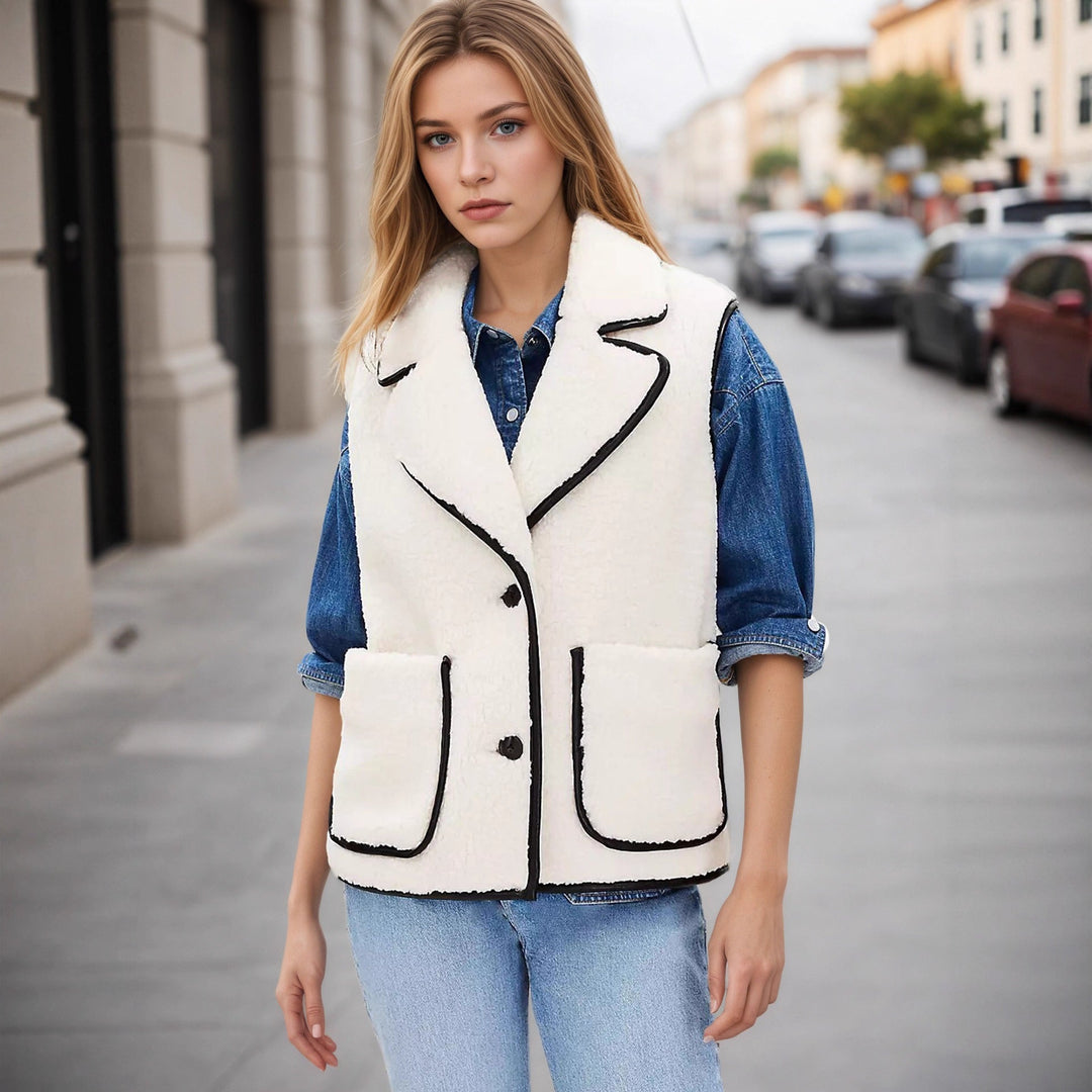 Christine | Zeitlose Und Elegante Strukturweste Für Damen