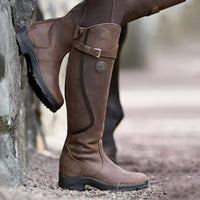 Alicia | Wasserdichte kniehohe Leder-Reitstiefel für jedes Wetter