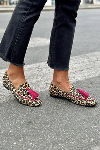 Marie | Ausdrucksstarke und bequem Loafer Mit Muster Und Fransen