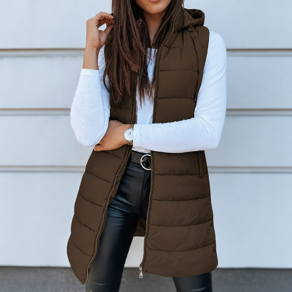 Wearbella | Longline Puffer Vest – Vielseitig für jeden Anlass
