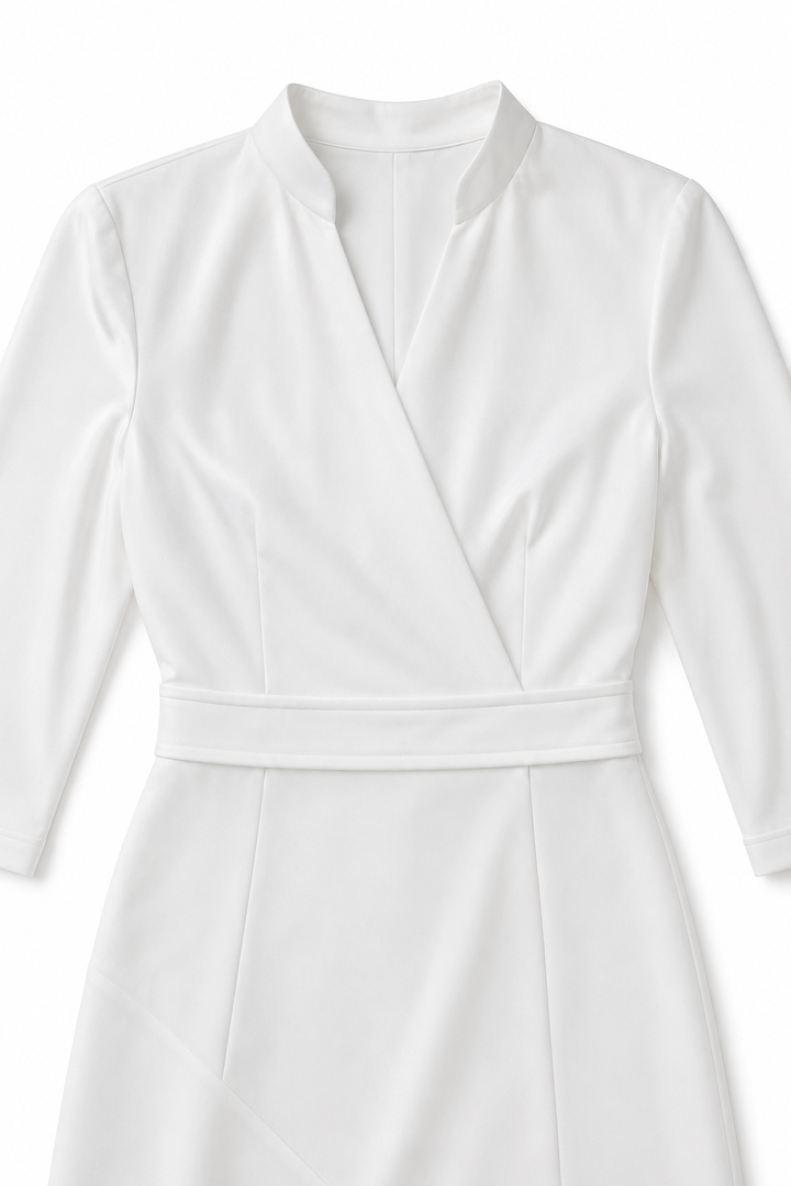 Skimline | Midi Dress – Eleganter Wickel-Stil für Frauen