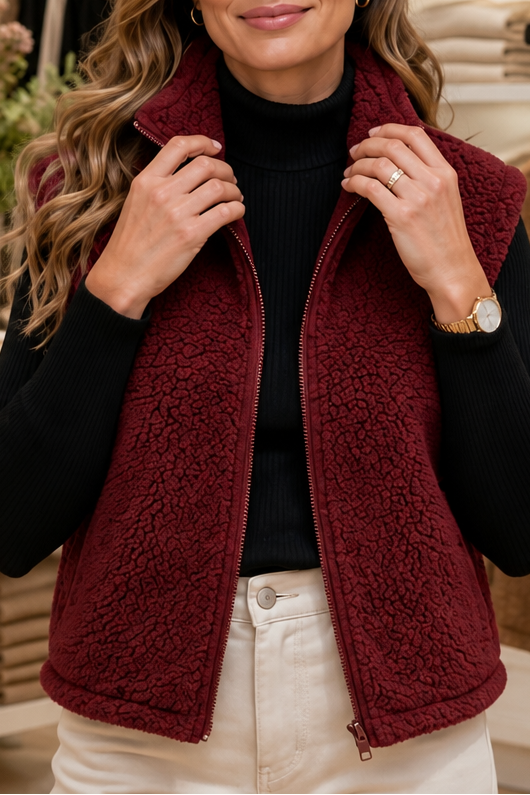 Wearbella | Puffer Vest – Stehkragen für einen eleganten Look