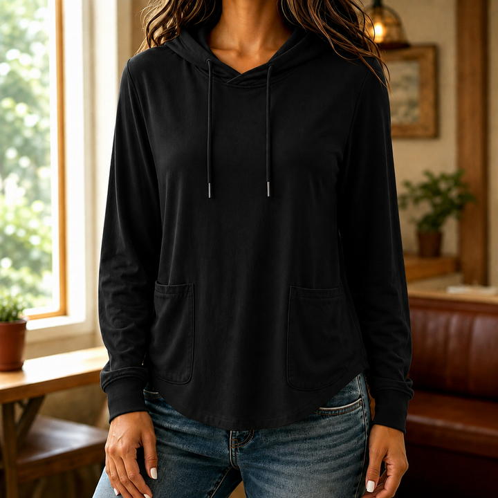 Wearbella | Drawstring Hoodie Sweater mit Taschen