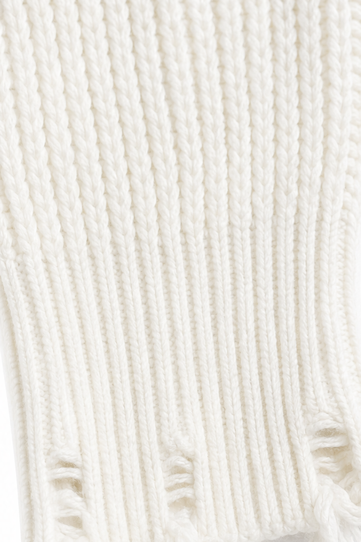 Wrenfield | Oversized Sweaterkleid mit Ladder Rips