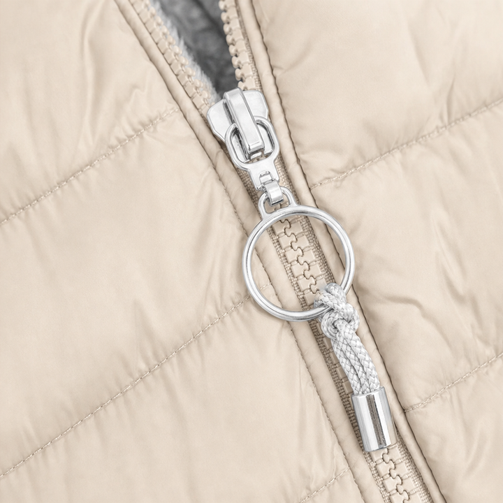 Cozelle | Quilted Hooded Insulated Puffer Coat – Warm und Eleganz für Frauen
