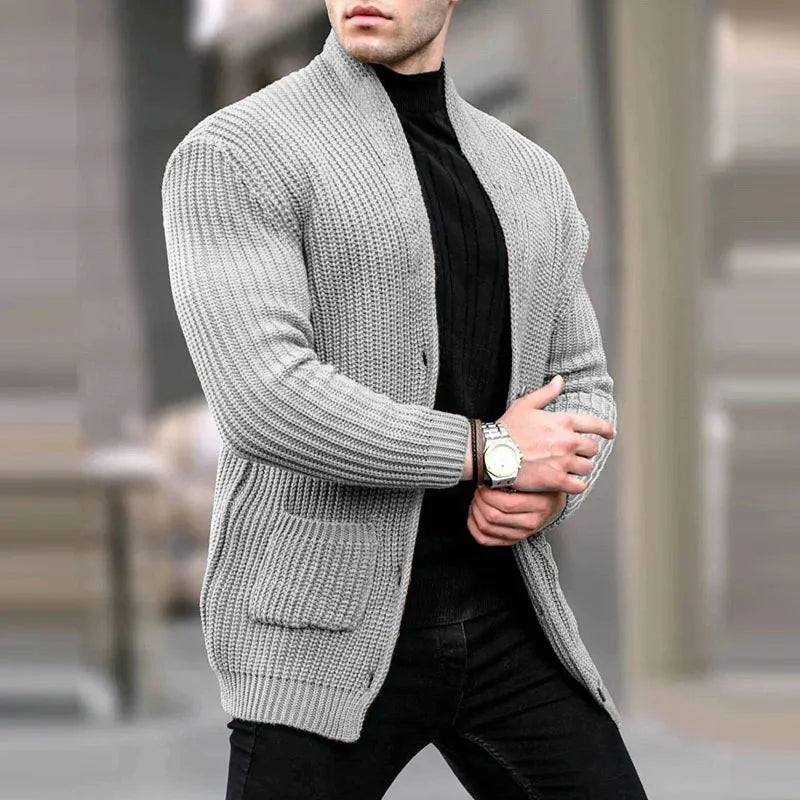 Benjamin | Urban Utility Moderne Strickjacke Für Herren