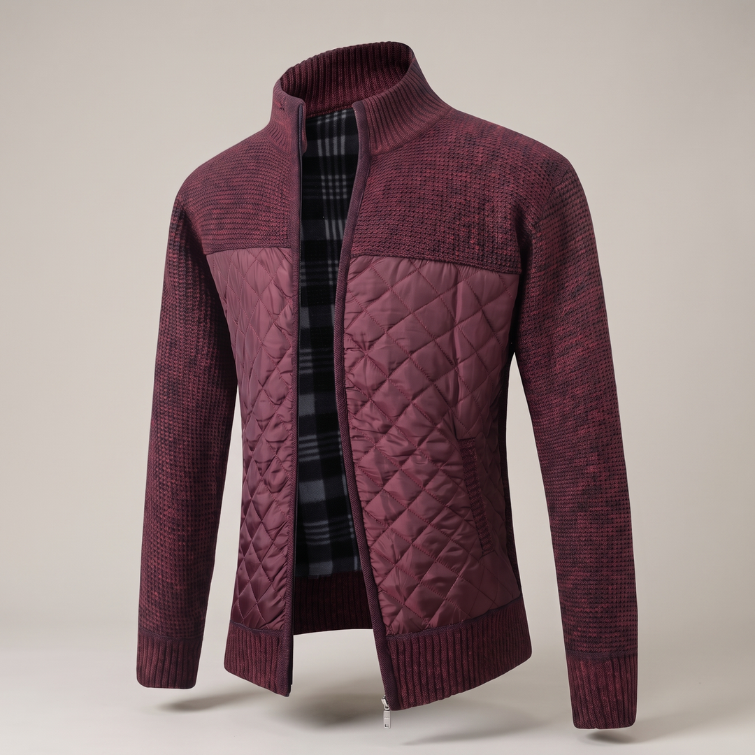 Classic | Quilted Knit Jacket – Komfortables Design für jeden Tag