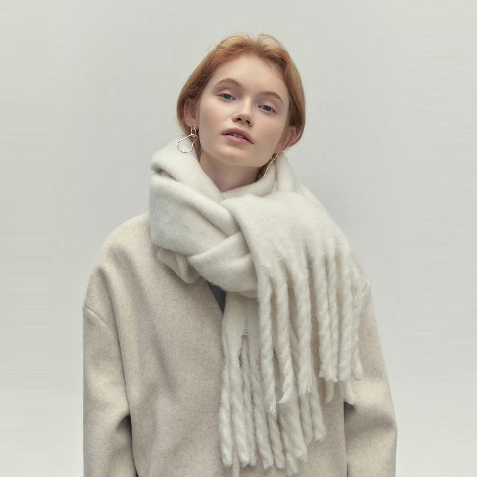 Drune | Wool Scarf – Luxurious Soft Wrap for Women