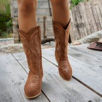Hannah | Elegante Cowboystiefeln im klassischen Western-Stil