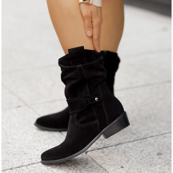 Camilla | Elegante Und Legere Slouch Stiefeletten