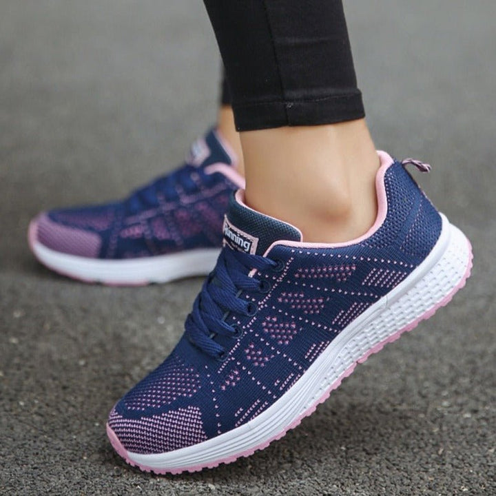 Evelyn | Atmungsaktive Orthopädische Damen-Sneaker Mit Strickdesign
