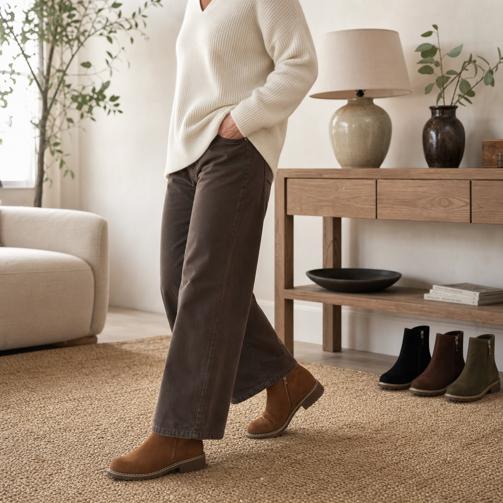 Wearbella | Suede Ankle Boots – Elegantes Design für Alltag
