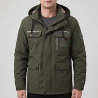 Leon | Wasserdichte Jacke mit Windschutz und Atmungsaktivem