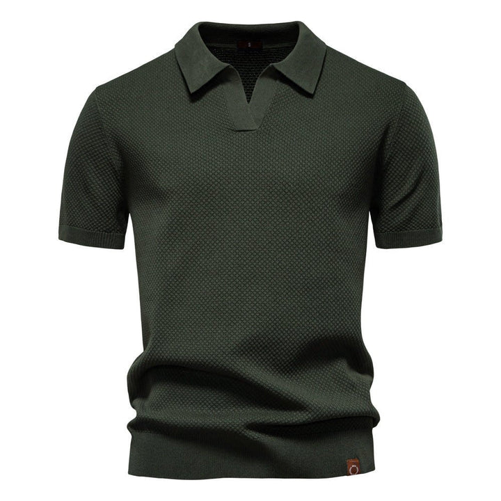 Carter | Polo-Shirt – Klassisches Strukturiertes Design für Männer
