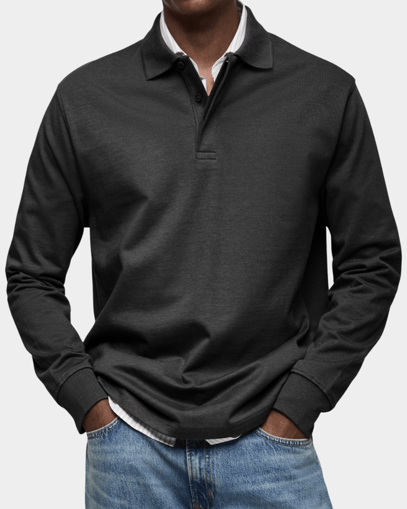Sterling | Knit Polo – Smart Textured Style for Men