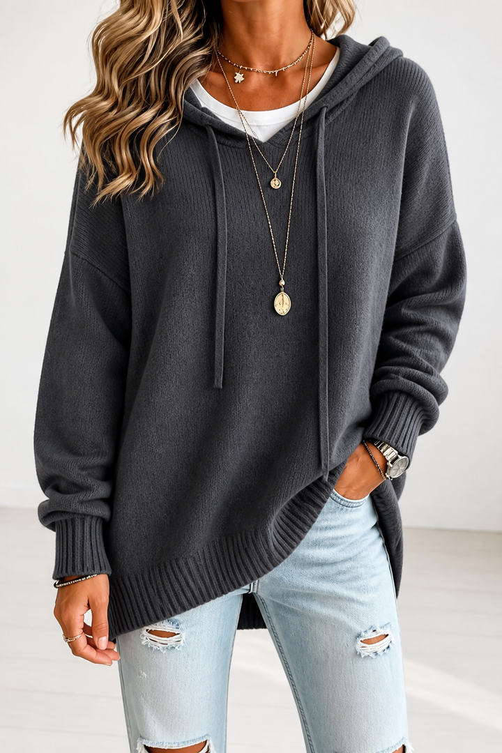 Wearbella | Hooded Knit Sweater – Bequemer Look für Frauen