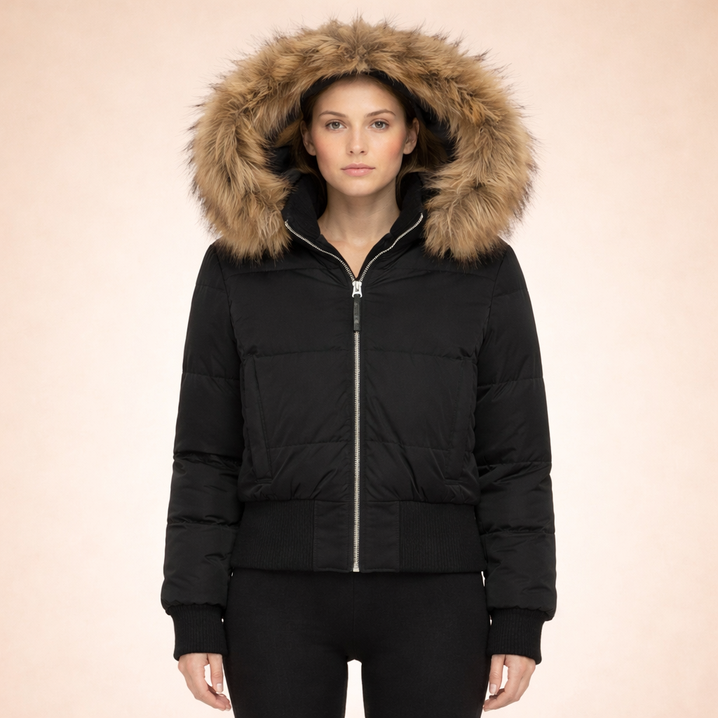 Yvonne | Bequeme wattierte Winterjacke