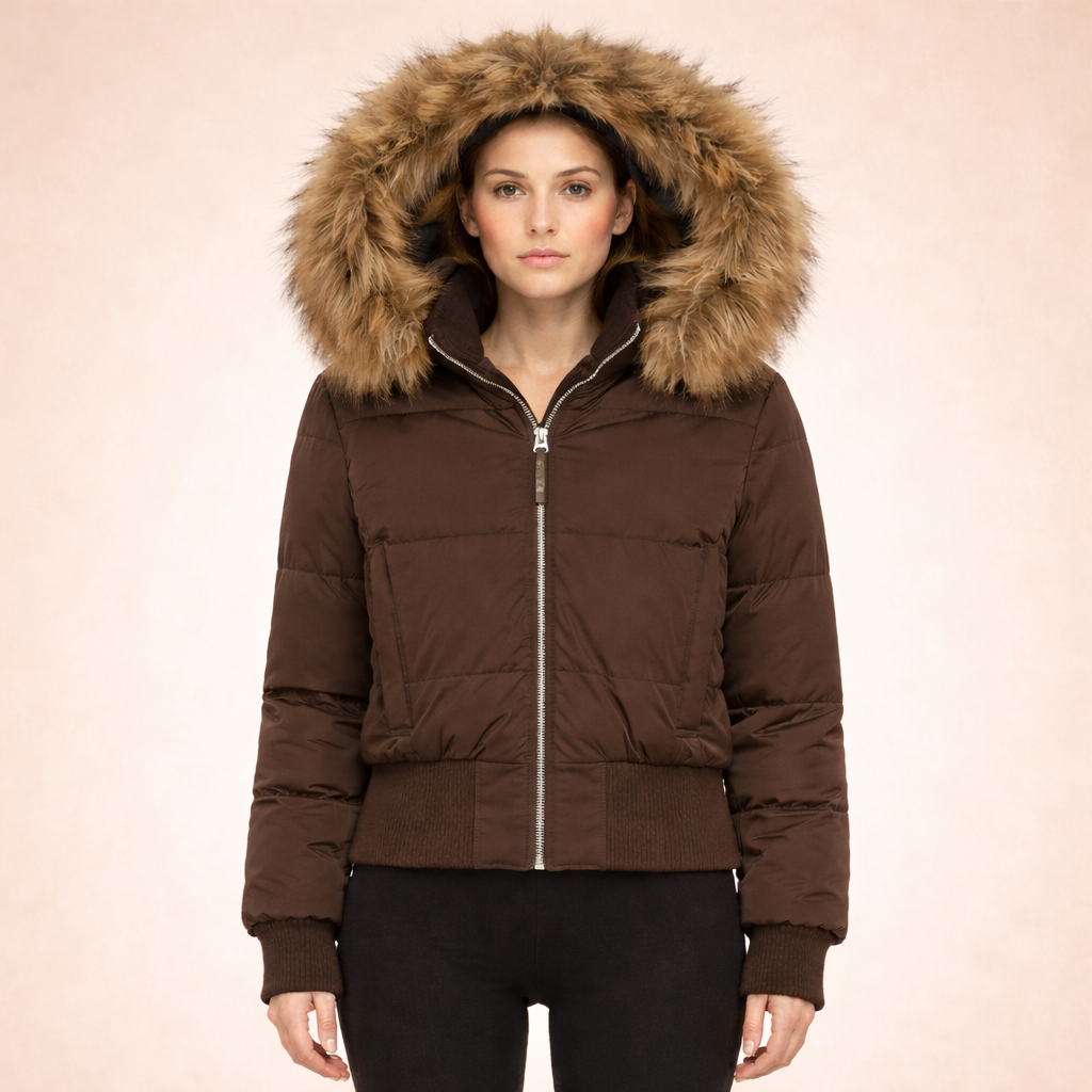 Yvonne | Bequeme wattierte Winterjacke