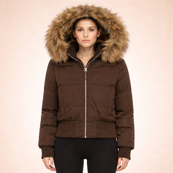Yvonne | Bequeme wattierte Winterjacke