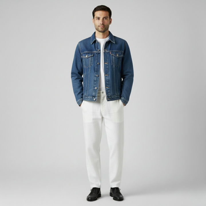 Marco | Winterliche Jeansjacke