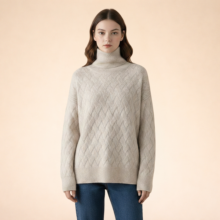 Melanie | Weicher und stilvoller Kaschmirpullover