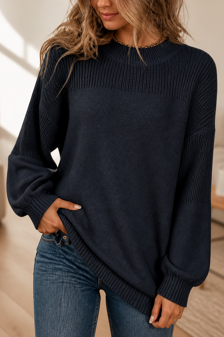 Cozelin | Oversized Pullover – Weich und Bequem für Frauen