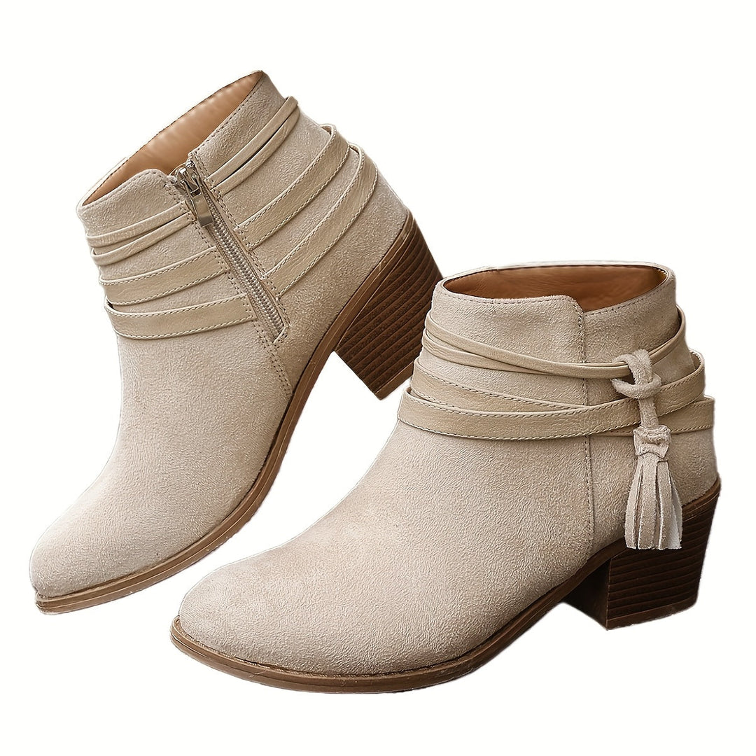 Petra | Elegante Und Moderne Quasten Stiefeletten