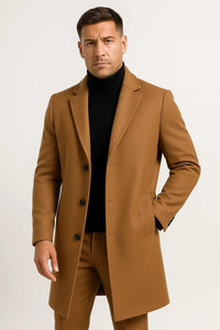 Leon | Klassischer Herren-Trenchcoat Für Einen Stilvollen Winter-Look