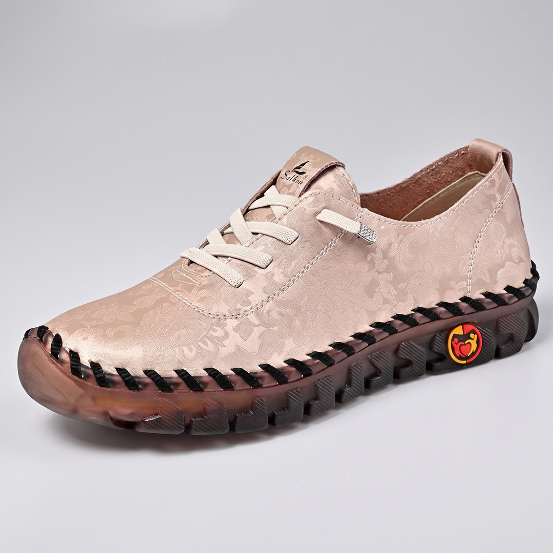 Marjorie | Orthopädische Leder Oxfords – Bequemer Alltagsstil für Frauen