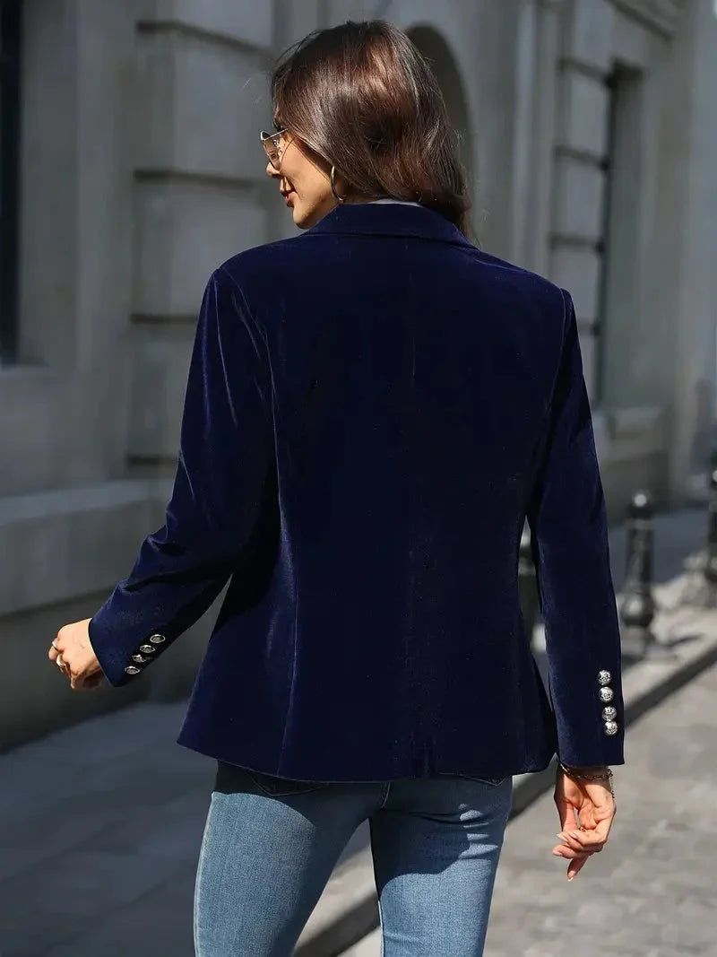 Sophie | Luxuriöser Und Eleganter Samt-Blazer