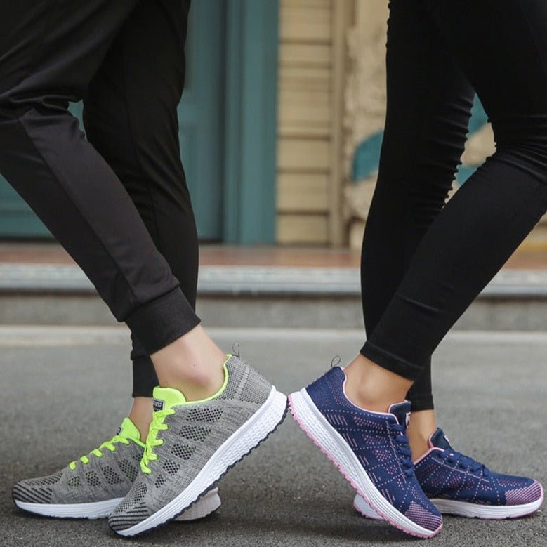 Evelyn | Atmungsaktive Orthopädische Damen-Sneaker Mit Strickdesign