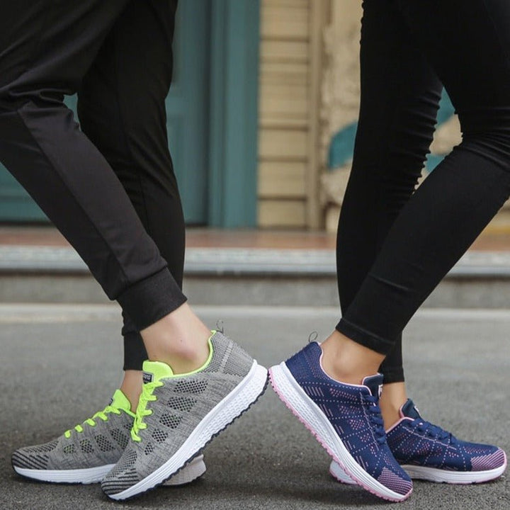 Evelyn | Atmungsaktive Orthopädische Damen-Sneaker Mit Strickdesign