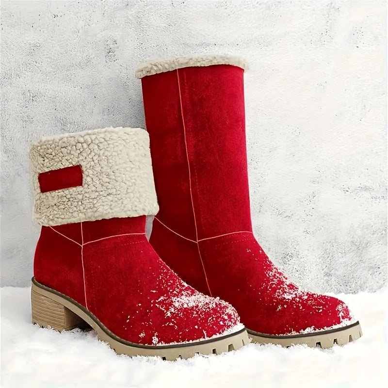 Emma | Kuschelige Mid-Calf-Stiefel mit Fleecefutter