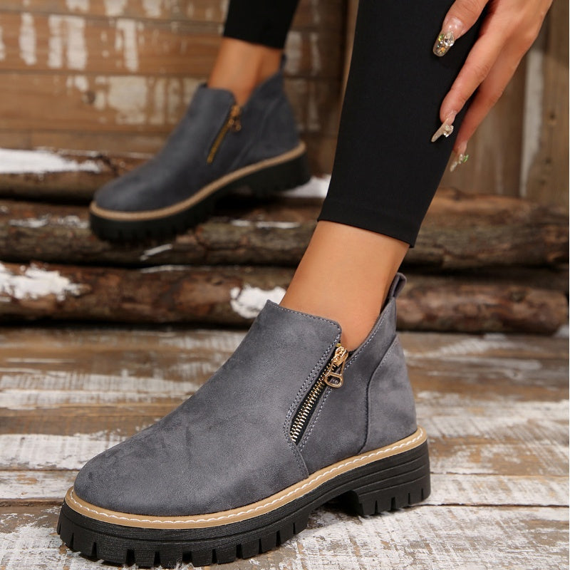 Stephanie | Elegante Und Moderne Plateau Stiefeletten