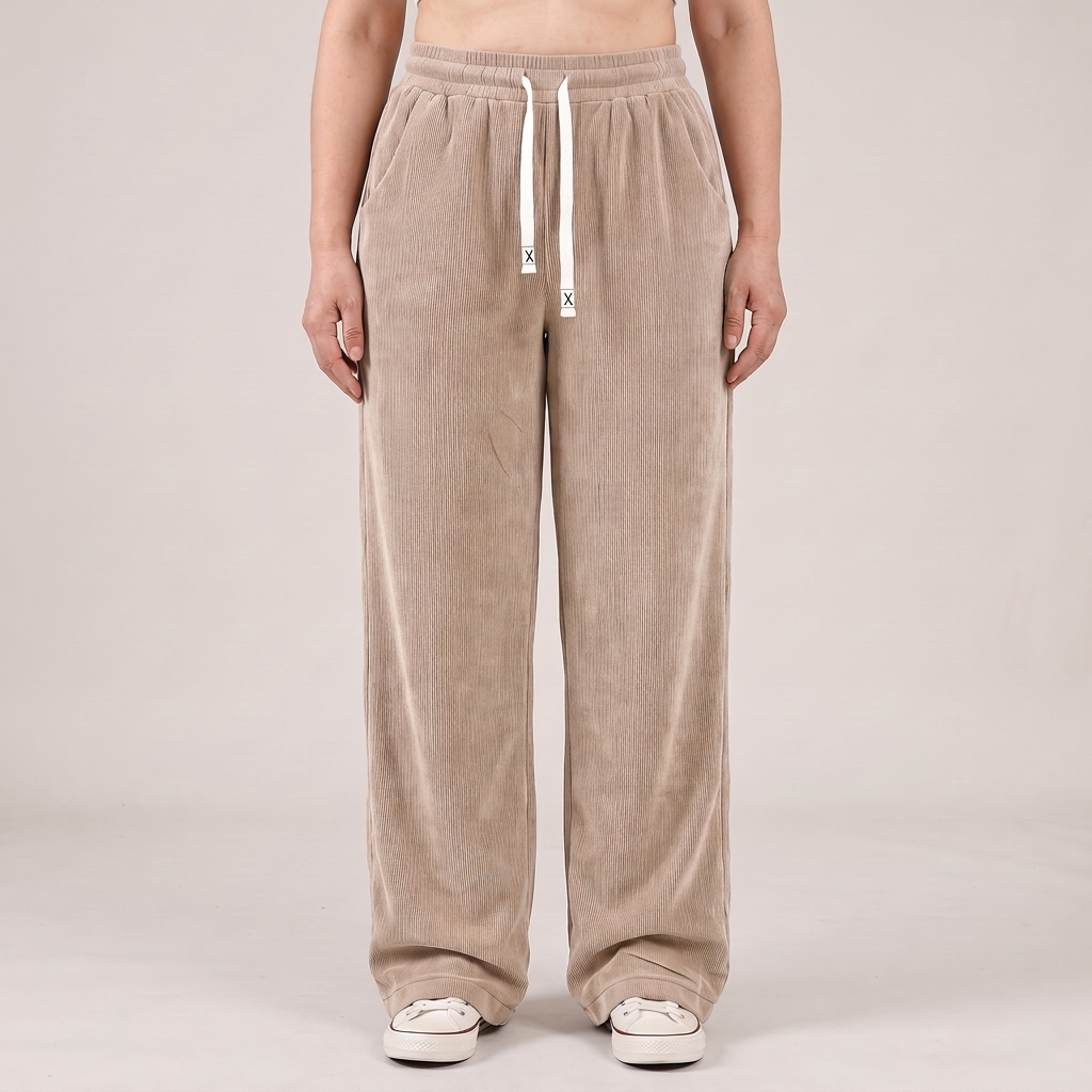 Elegante | Corduroy Walking Trousers – Bequeme Freizeithose für Frauen