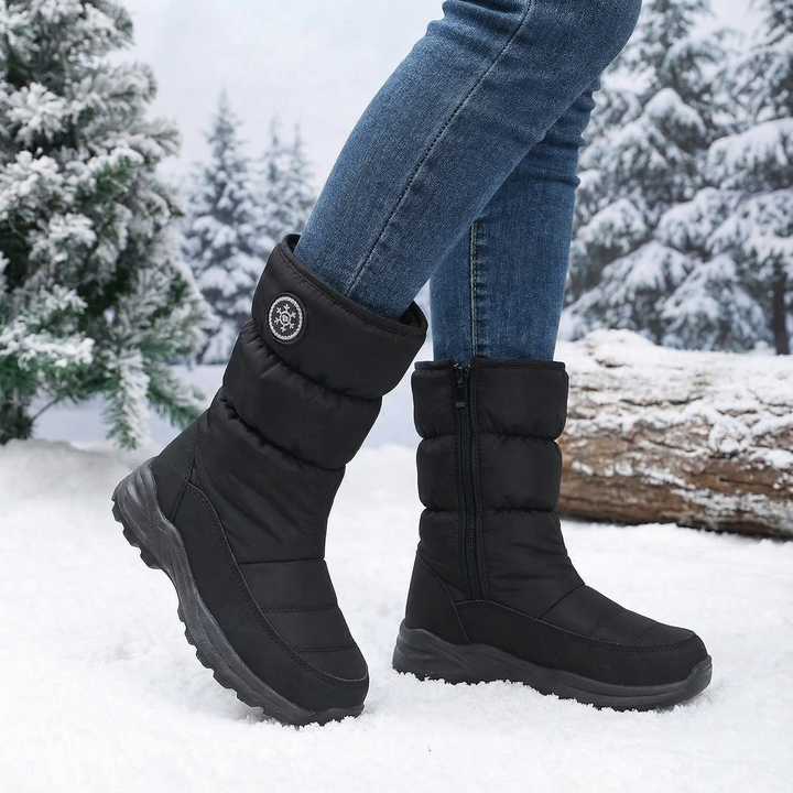 Warmstep | Winterstiefel für Frauen – Waterproof mit Kunstfellfutter