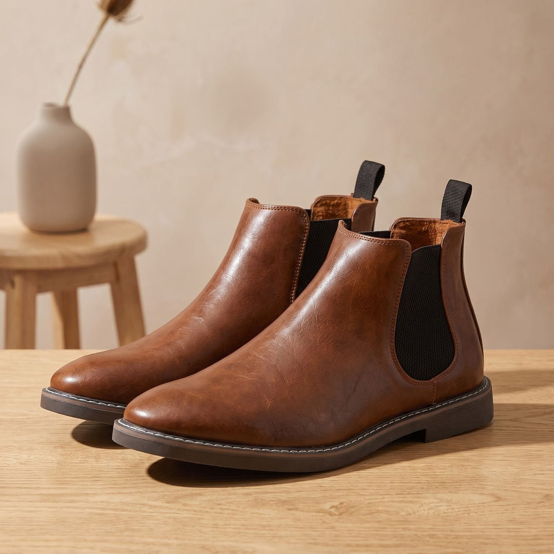 Fabian | Chelsea Boots aus Vollnarbenleder für Herren