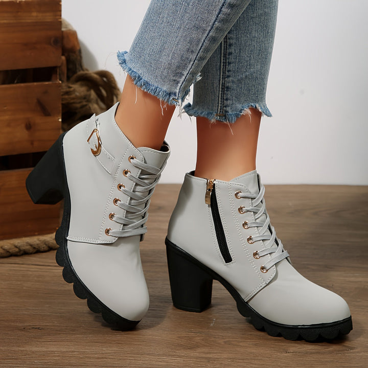 Julia | Stilvolle Und Elegante Schnürstiefeletten