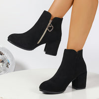 Amelia | Zeitlose Stiefeletten Mit Markantem Blockabsatz